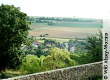Blick von der Weinrast in Mölsheim